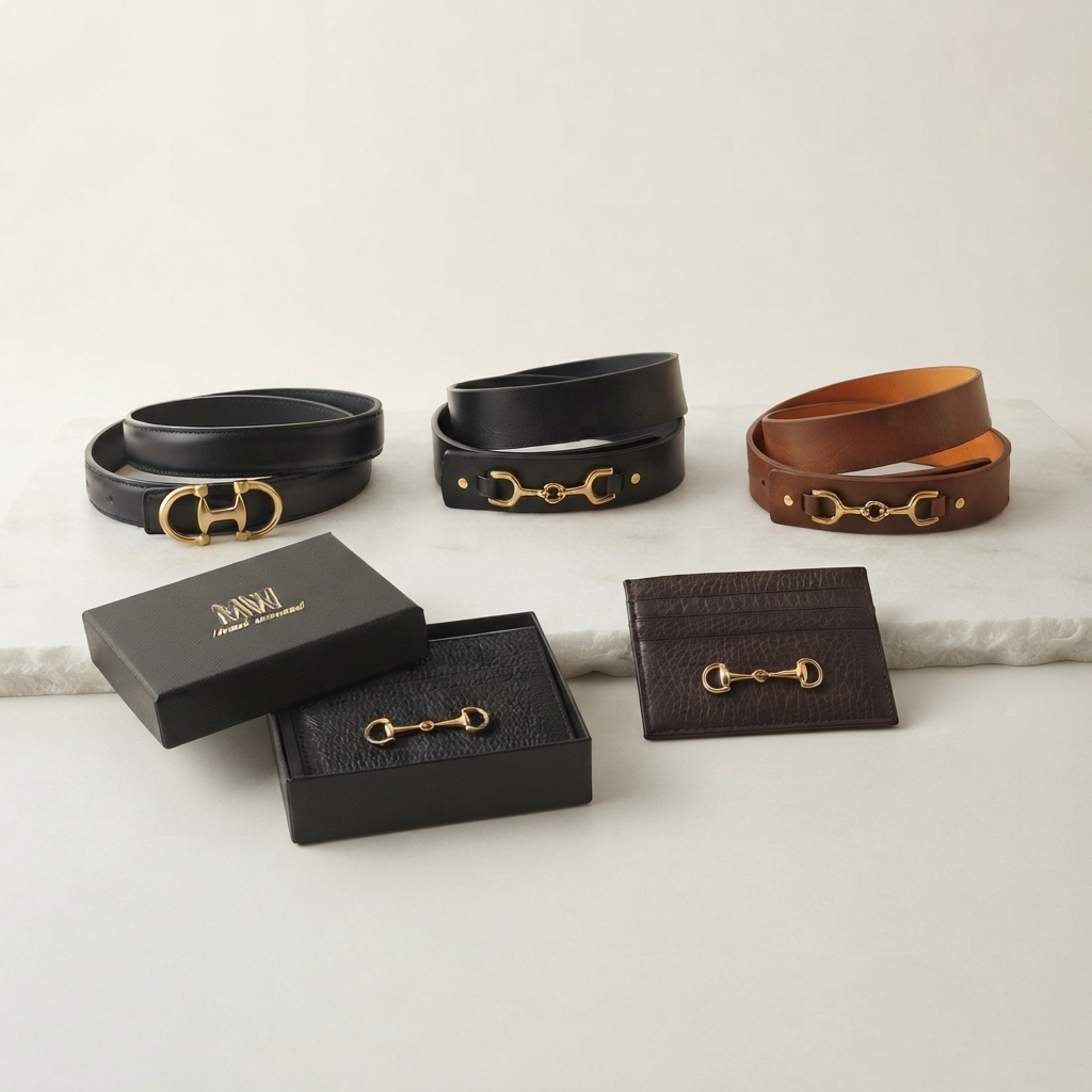Horsebit Belt Gift Set | Holiday Gift Bundle with Low Minimums
