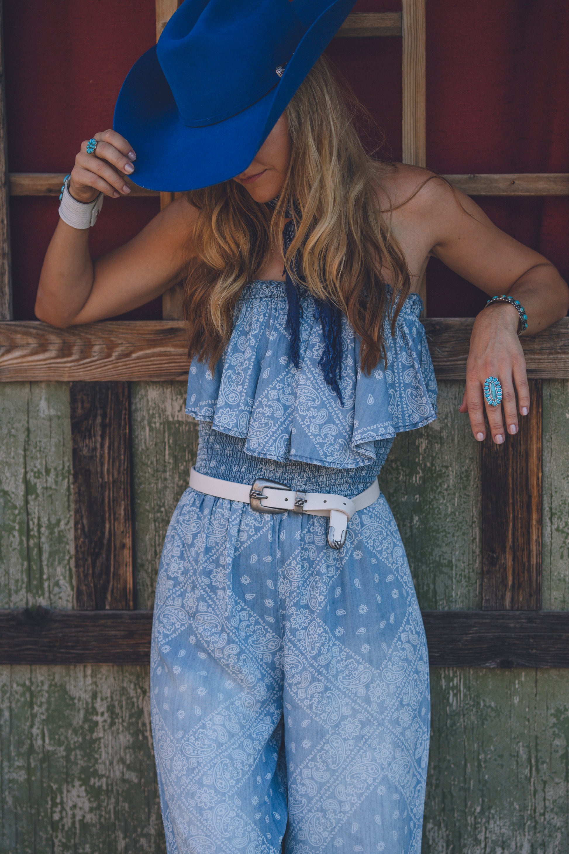 5161 - Three Piece Minimal Embelished Belt - Most Wanted USA -
