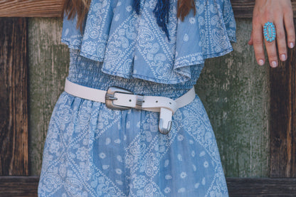 5161 - Three Piece Minimal Embelished Belt - Most Wanted USA -