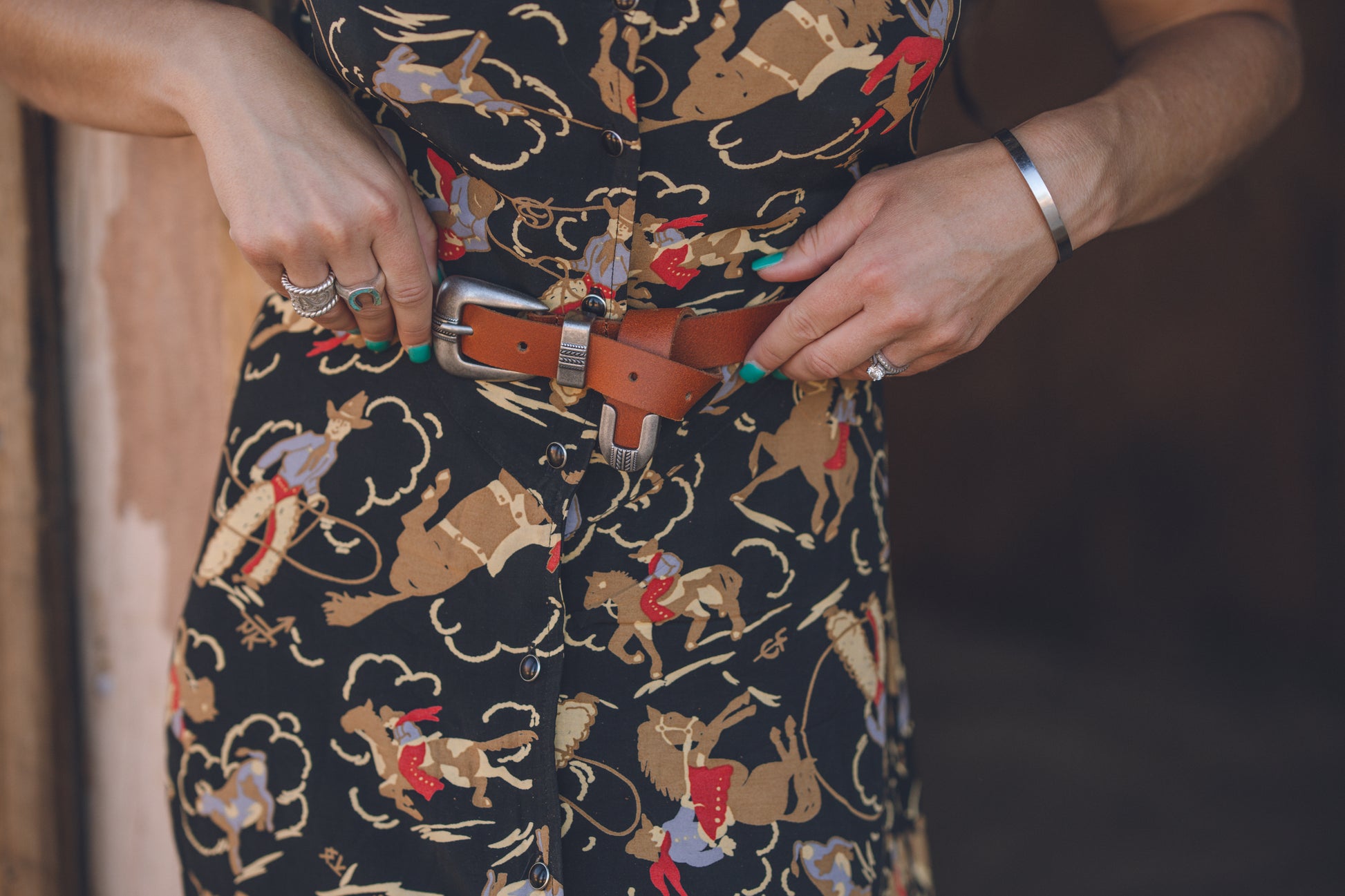 5161 - Three Piece Minimal Embelished Belt - Most Wanted USA -
