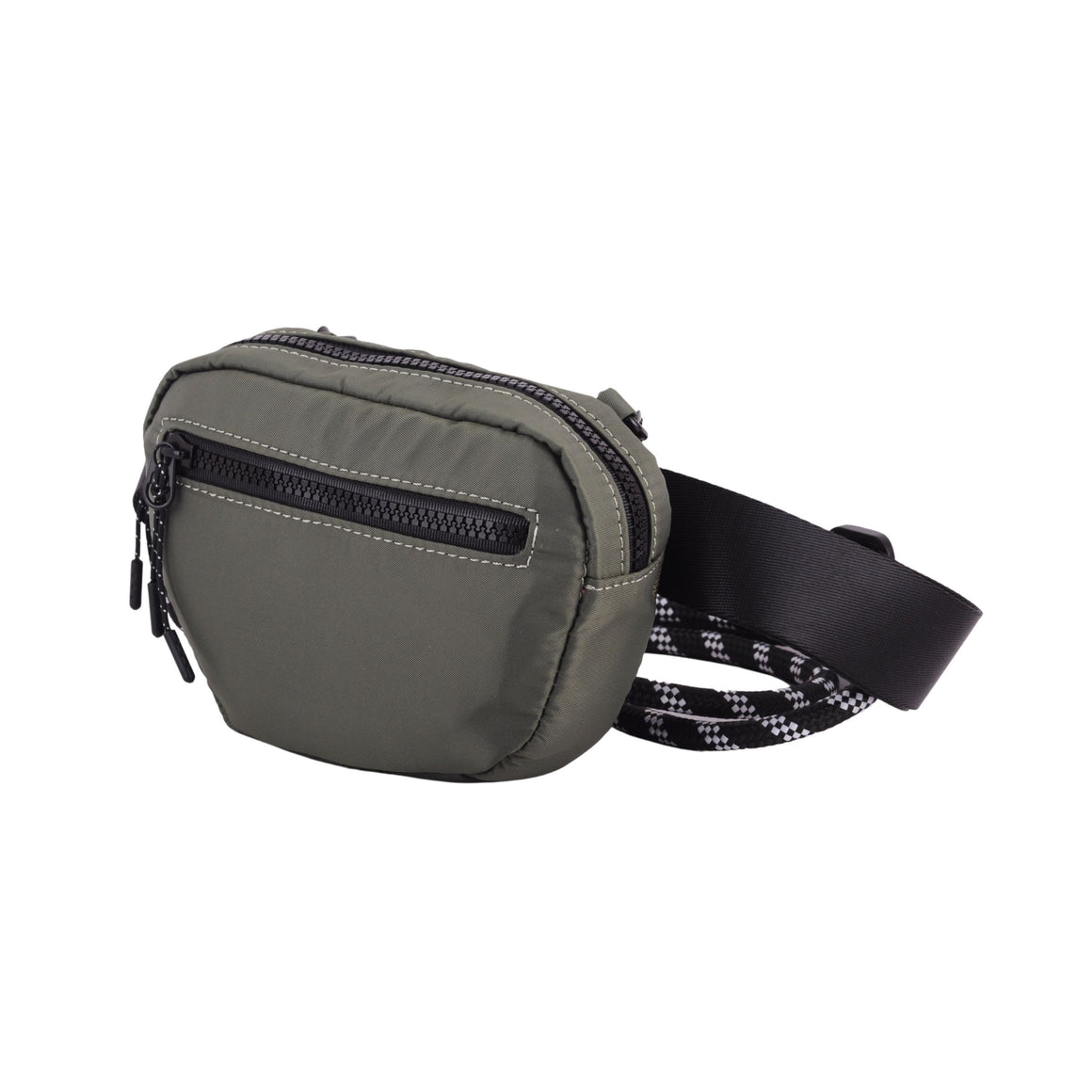 1346 - 3-in-1 Nylon Belt Bag with Rope Strap
