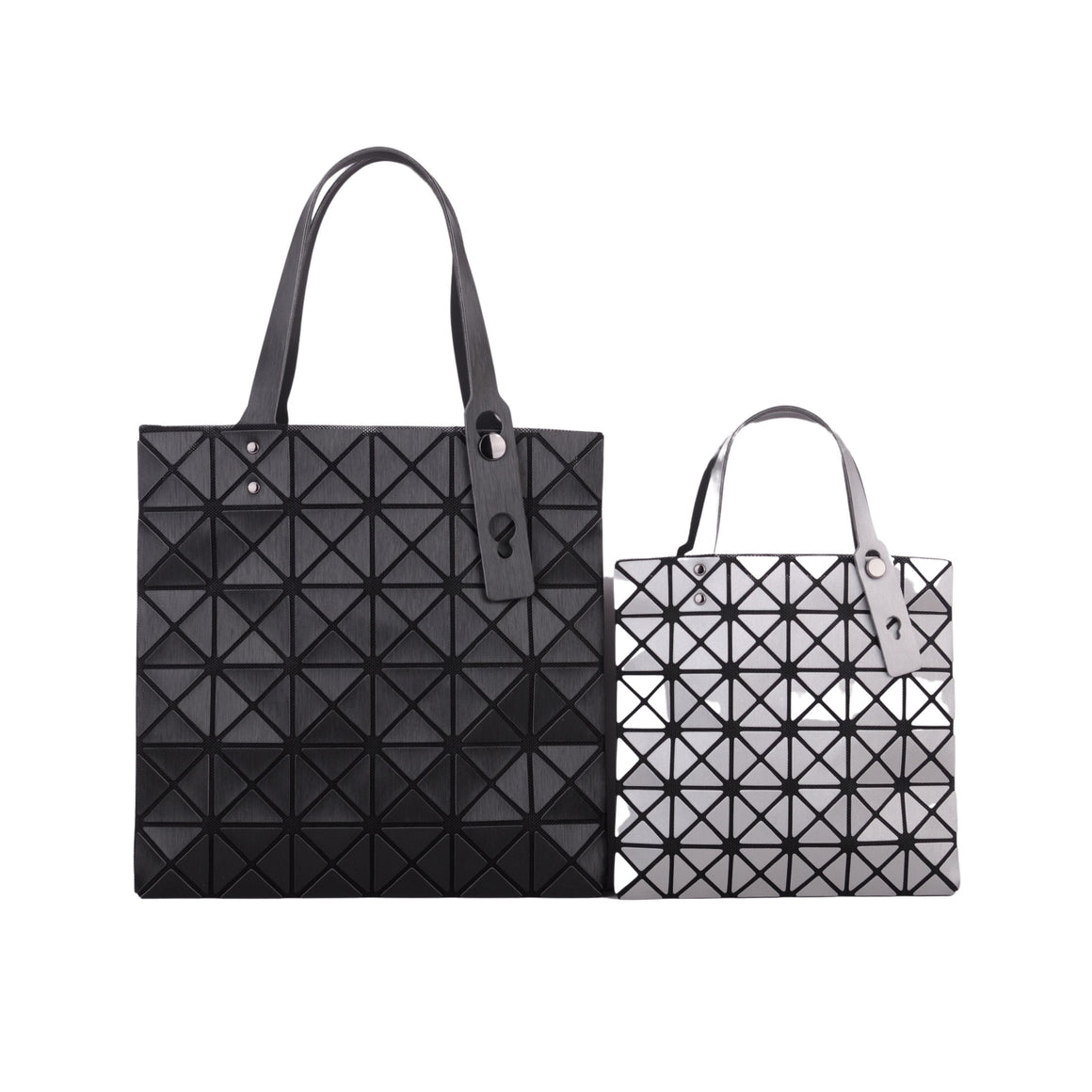 Front of Mommy and Me Geometric Matte MIni Tote Bag | Most Wanted USA
