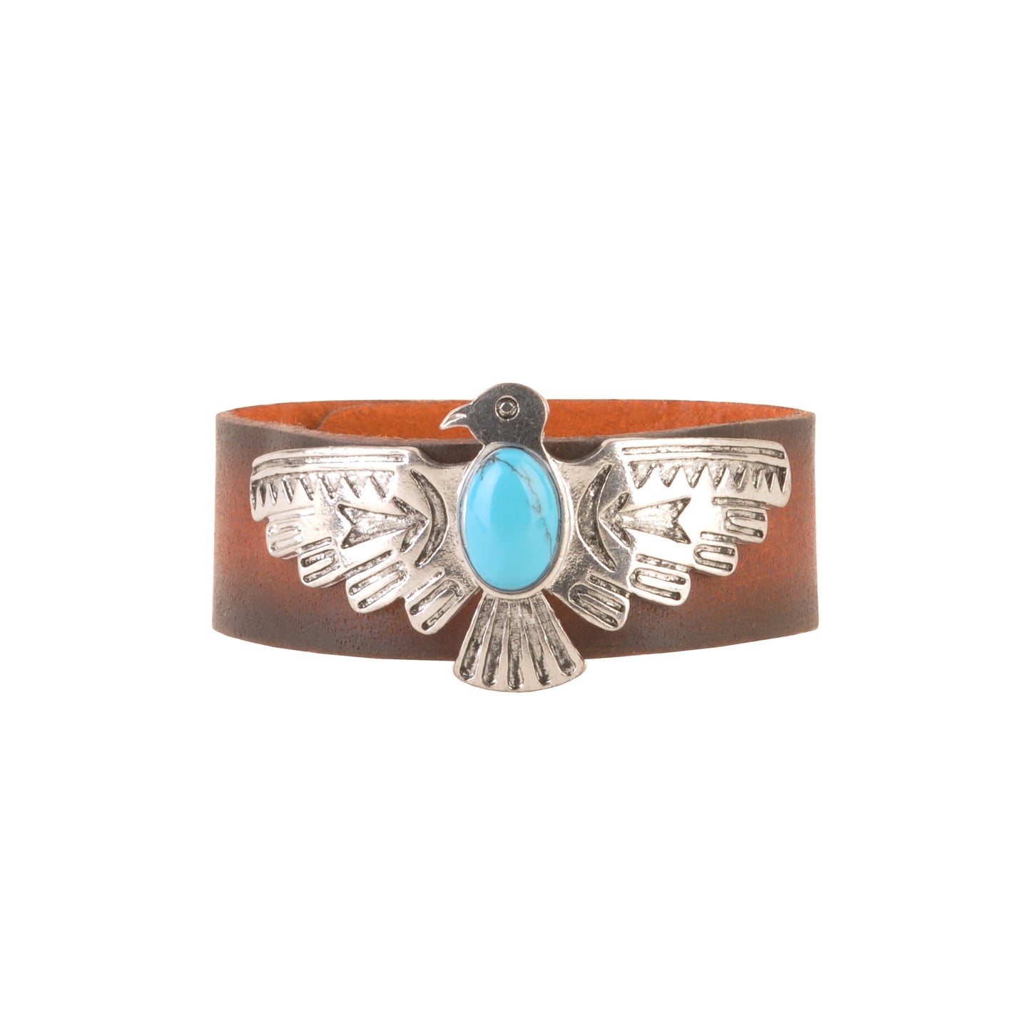 2009-TAN 2009 - Thunder Bird Cuff Bracelet - Wholesale Bracelet - Most Wanted USA