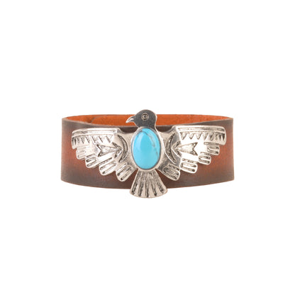 2009-TAN 2009 - Thunder Bird Cuff Bracelet - Wholesale Bracelet - Most Wanted USA