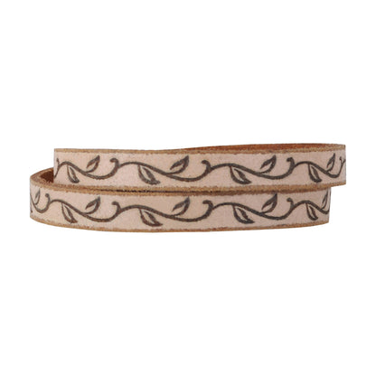 2020 - Floral Double Wrap Cross Bracelet