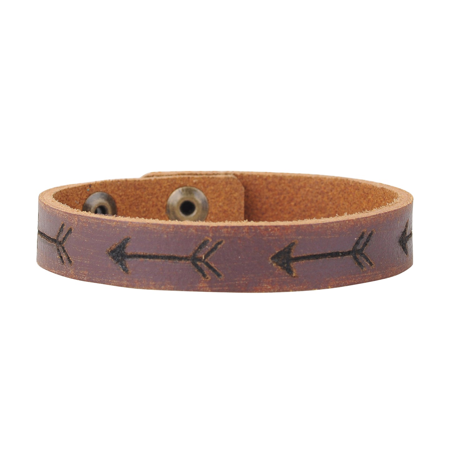 2072-PLUM 2072 - Laser Tooling Arrows - Wholesale Bracelet - Most Wanted USA