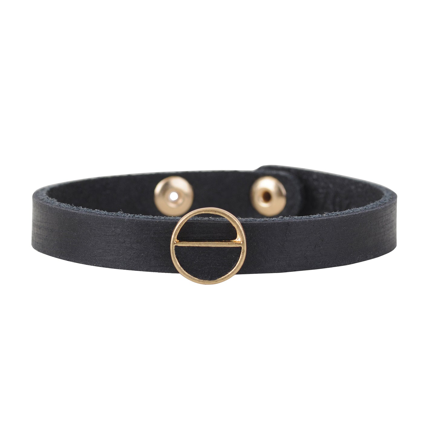 2073-BLACK 2073 - Full Circle - Wholesale Bracelet - Most Wanted USA