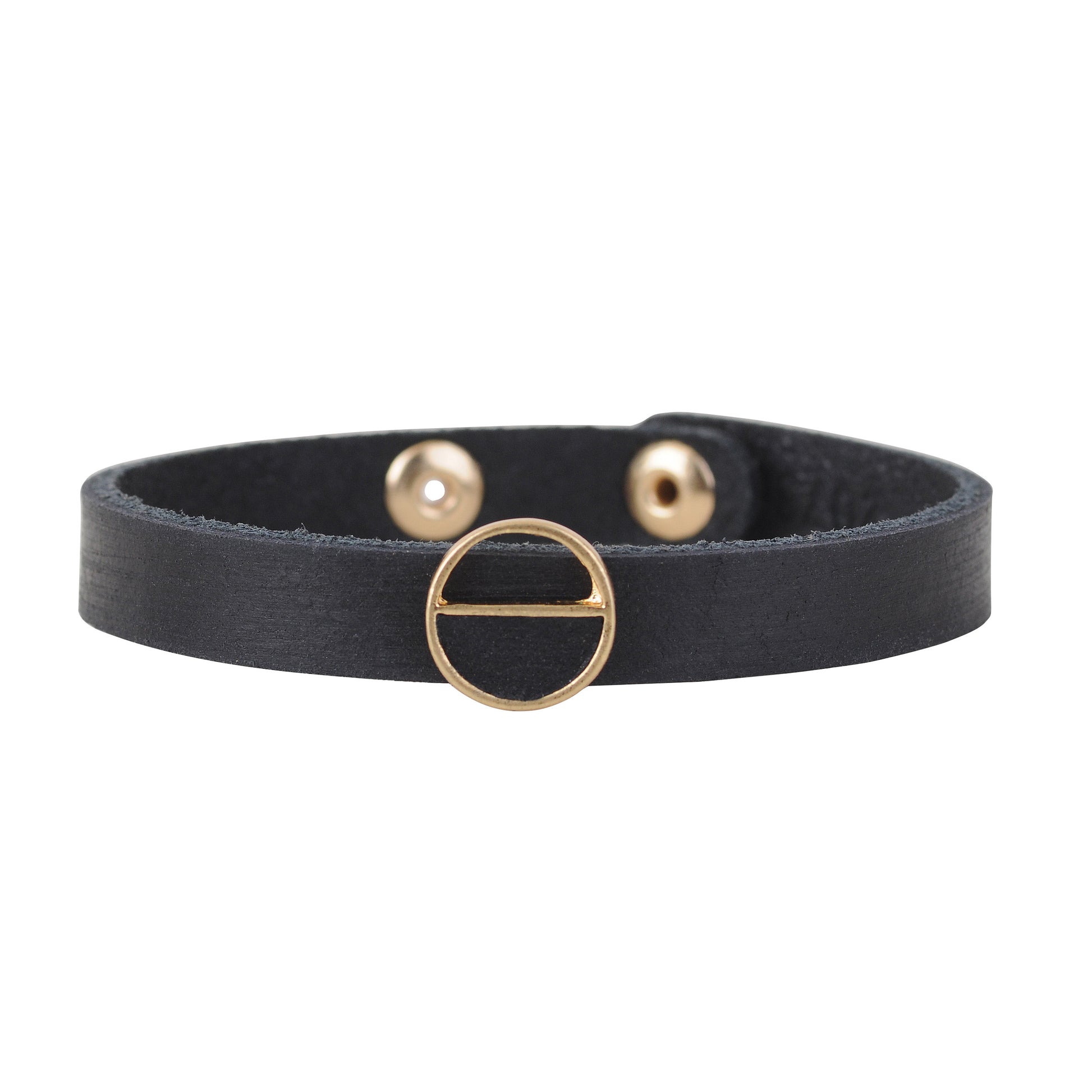 2073-BLACK 2073 - Full Circle - Wholesale Bracelet - Most Wanted USA