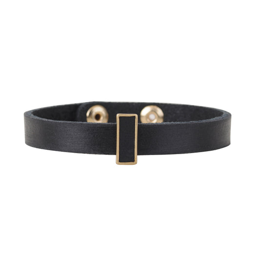 2074-BLACK 2074 - Simplicity is Rare - Wholesale Bracelet - Most Wanted USA