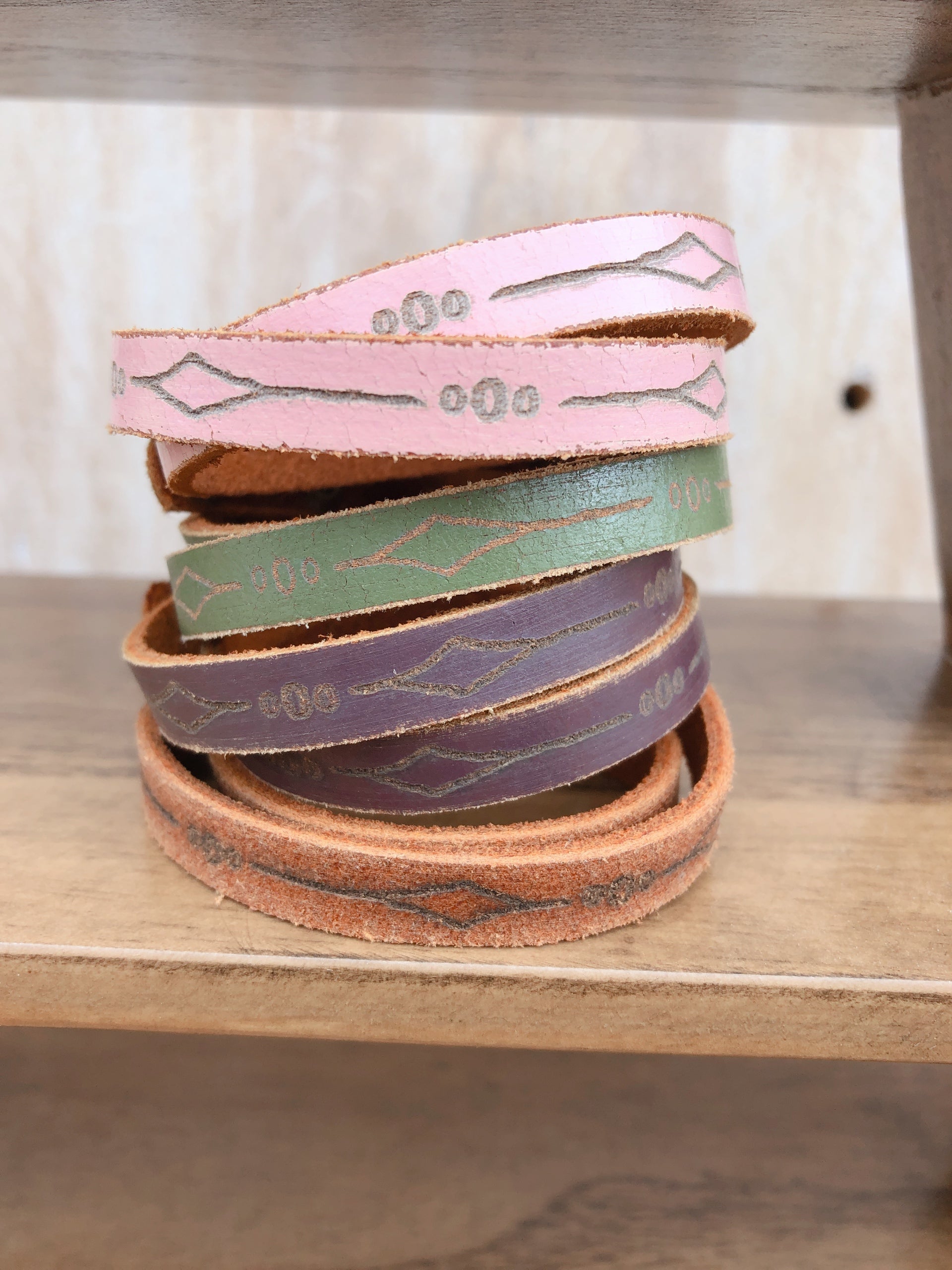 2081 - Double Wrap Laser Diamond - Wholesale Bracelet - Most Wanted USA