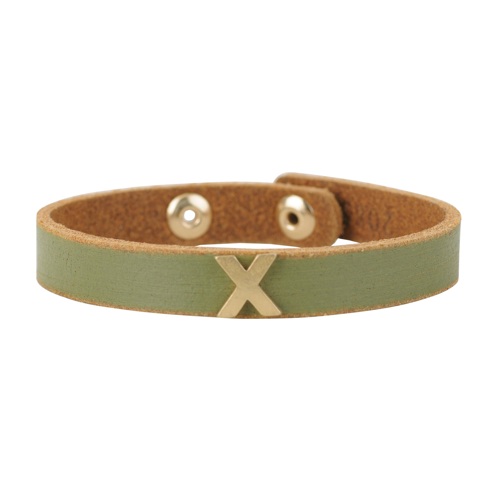 2085-OLIVE 2085 - X Marks the Spot - Wholesale Bracelet - Most Wanted USA