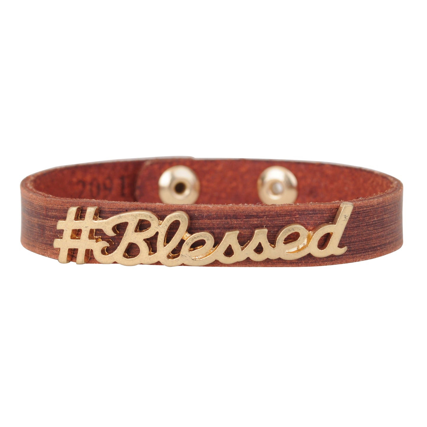 2091-BROWN 2091 - #Blessed Bracelet - Wholesale Bracelet - Most Wanted USA