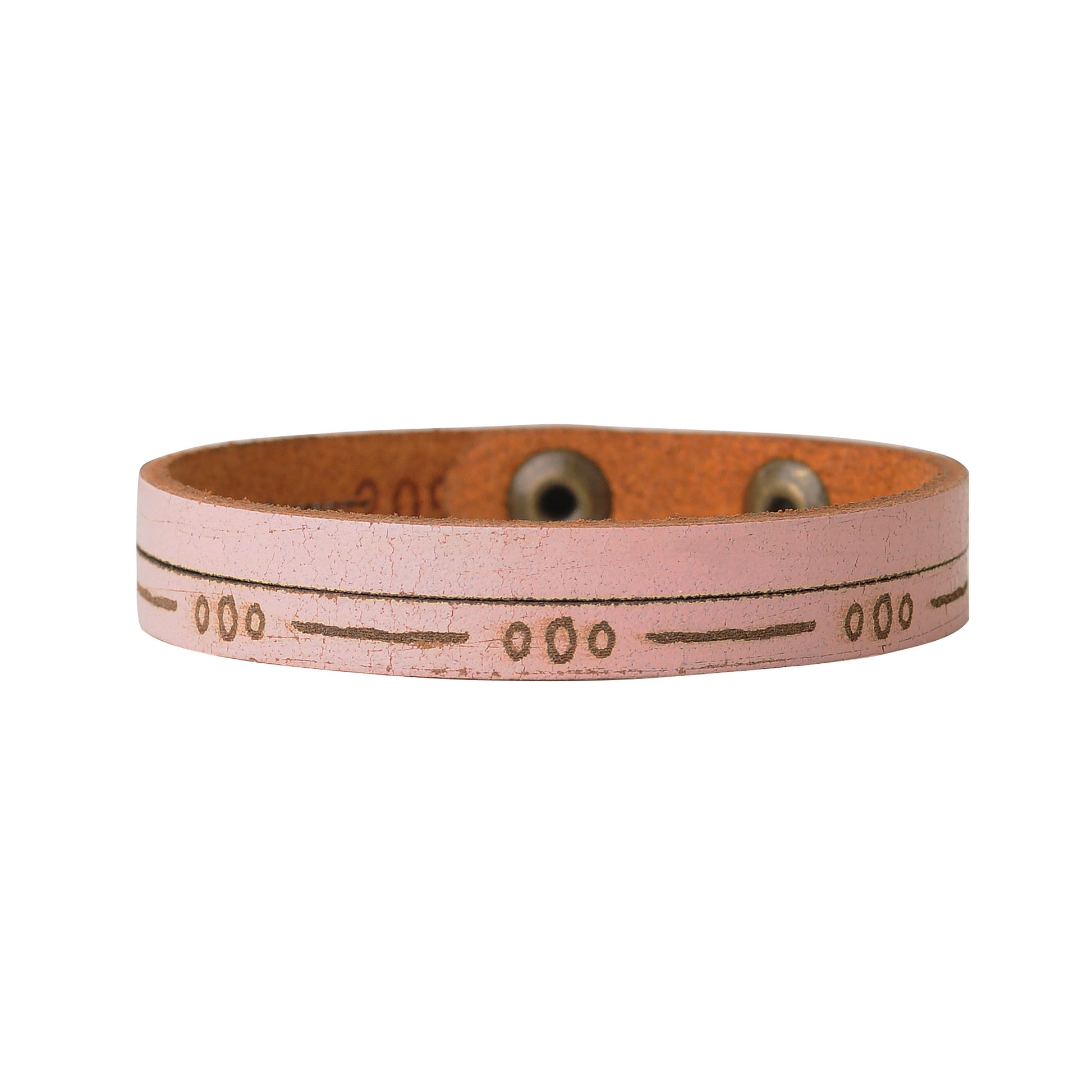 2095-PINK 2095 - Etched Three Circle Bracelet - Wholesale Bracelet - Most Wanted USA