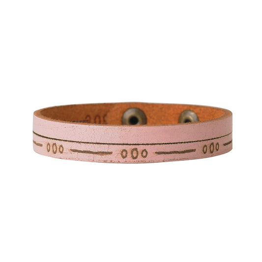 2095-PINK 2095 - Etched Three Circle Bracelet - Wholesale Bracelet - Most Wanted USA