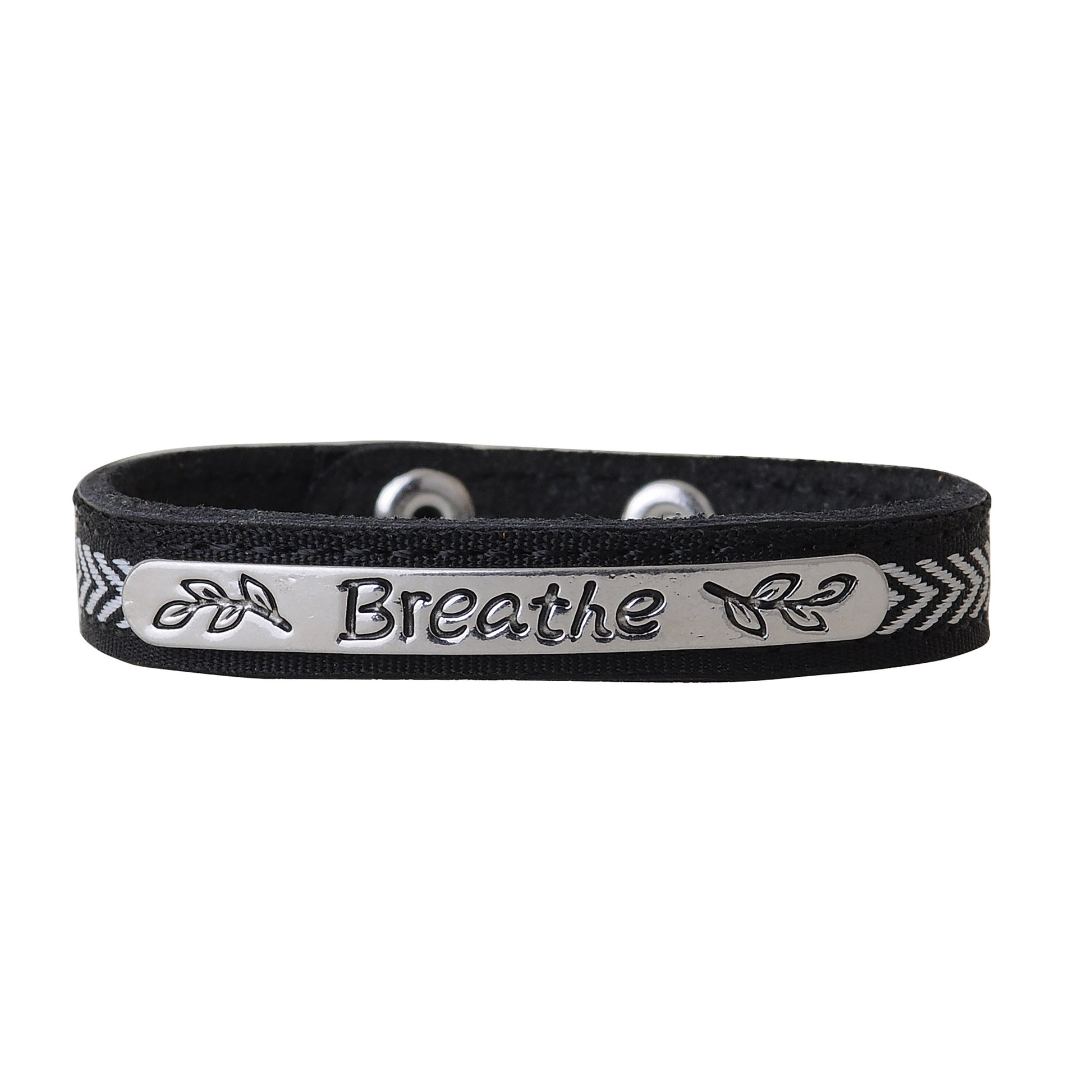 2103-BLACK 2103 - Breathe Bracelet - Wholesale Bracelet - Most Wanted USA