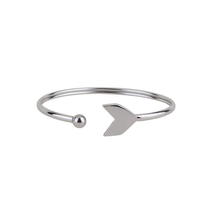 2113-SILVER 2113 - Chevron Cuff Bracelet - Wholesale Bracelet - Most Wanted USA