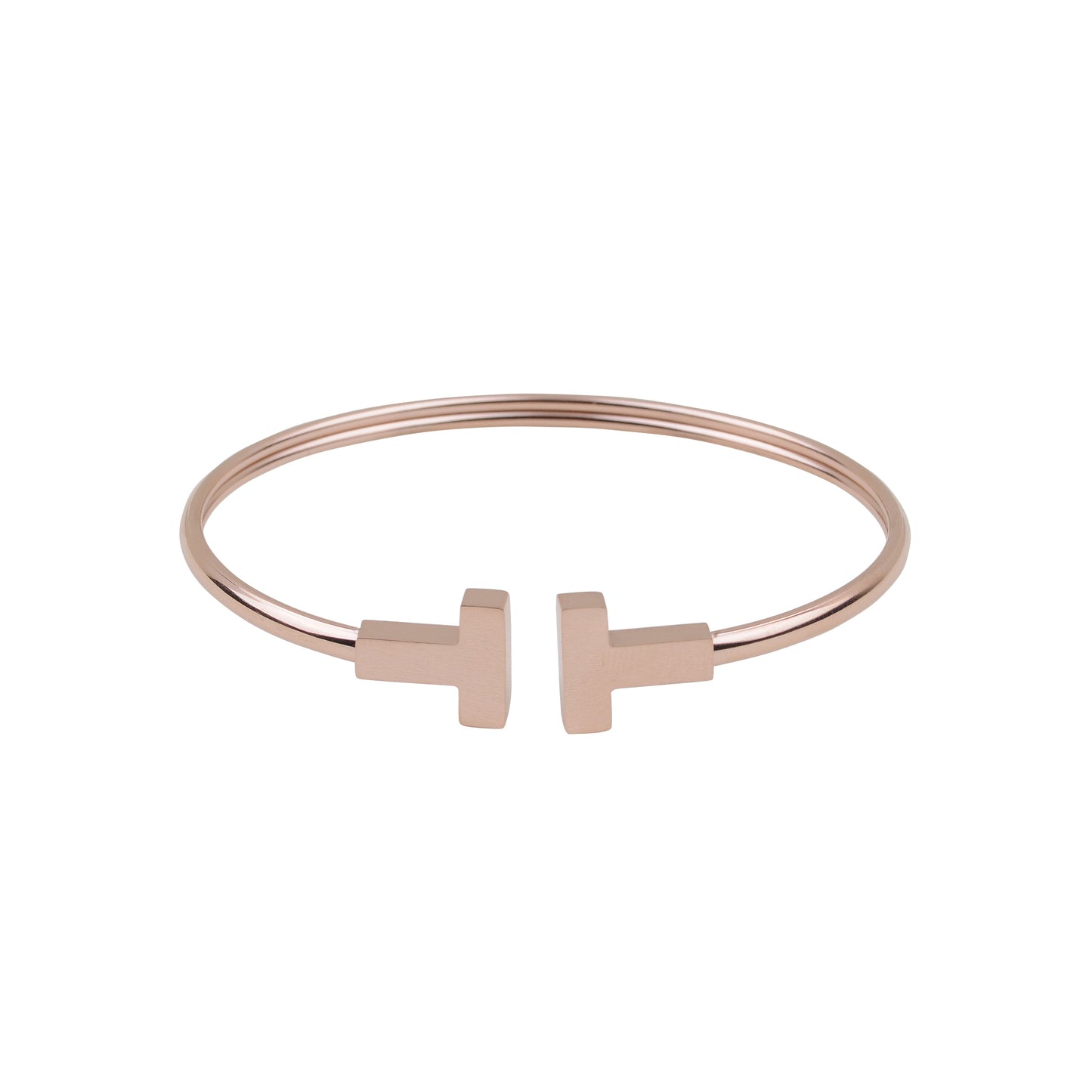 2114-ROSE GOLD 2114 - T Flex Bracelet - Wholesale Bracelet - Most Wanted USA