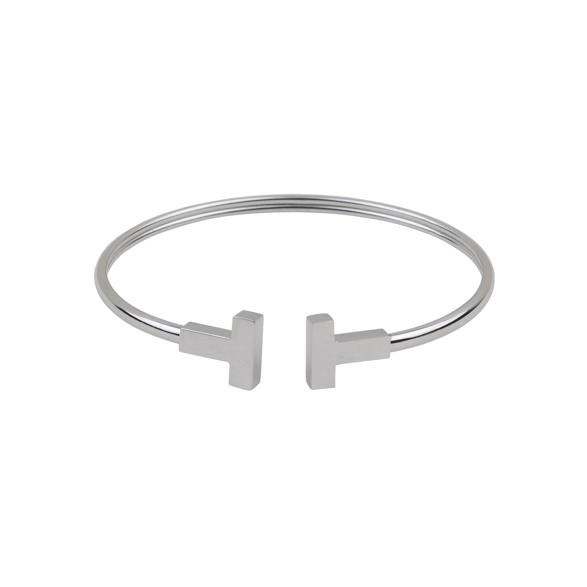2114-SILVER 2114 - T Flex Bracelet - Wholesale Bracelet - Most Wanted USA