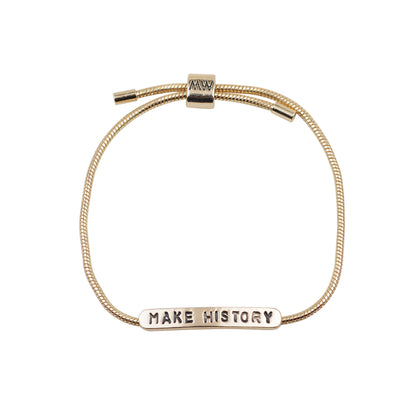 2122-GOLD 2122 - Make History Bracelet - Wholesale Bracelet - Most Wanted USA