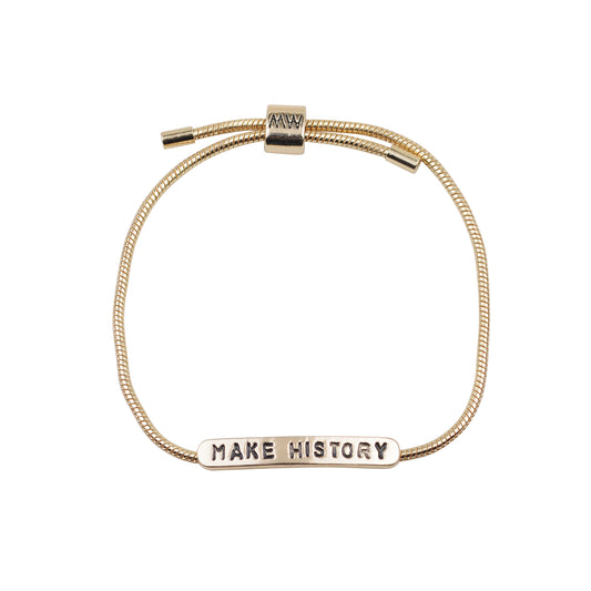 2122-GOLD 2122 - Make History Bracelet - Wholesale Bracelet - Most Wanted USA