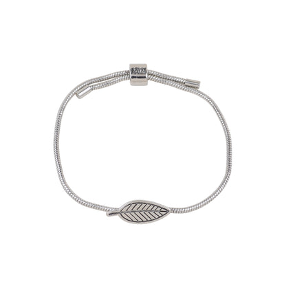 2125-SILVER 2125 - Leaf Bracelet - Wholesale Bracelet - Most Wanted USA