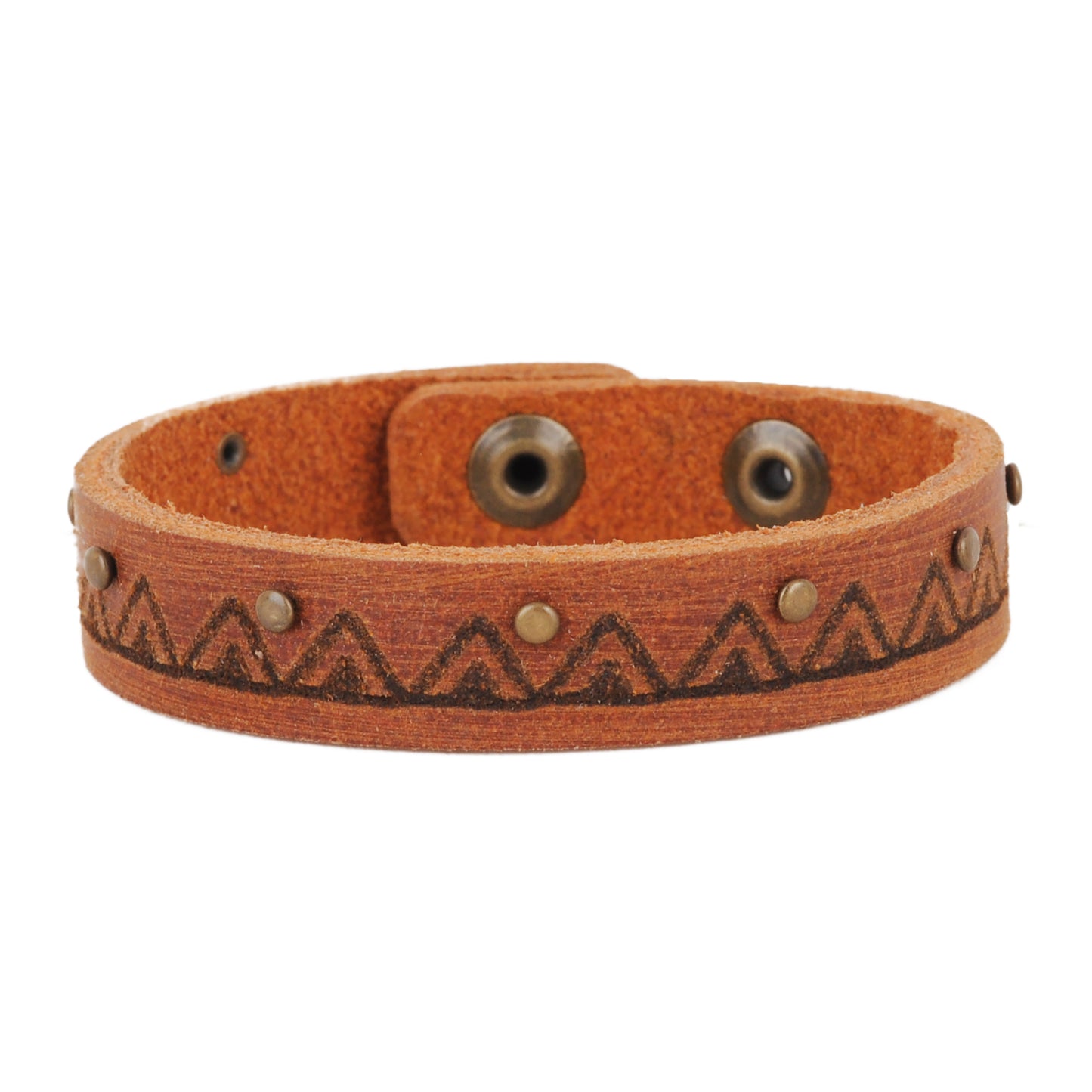 2131-TAN 2131 - Mountain Studded Bracelet - Wholesale Bracelet - Most Wanted USA