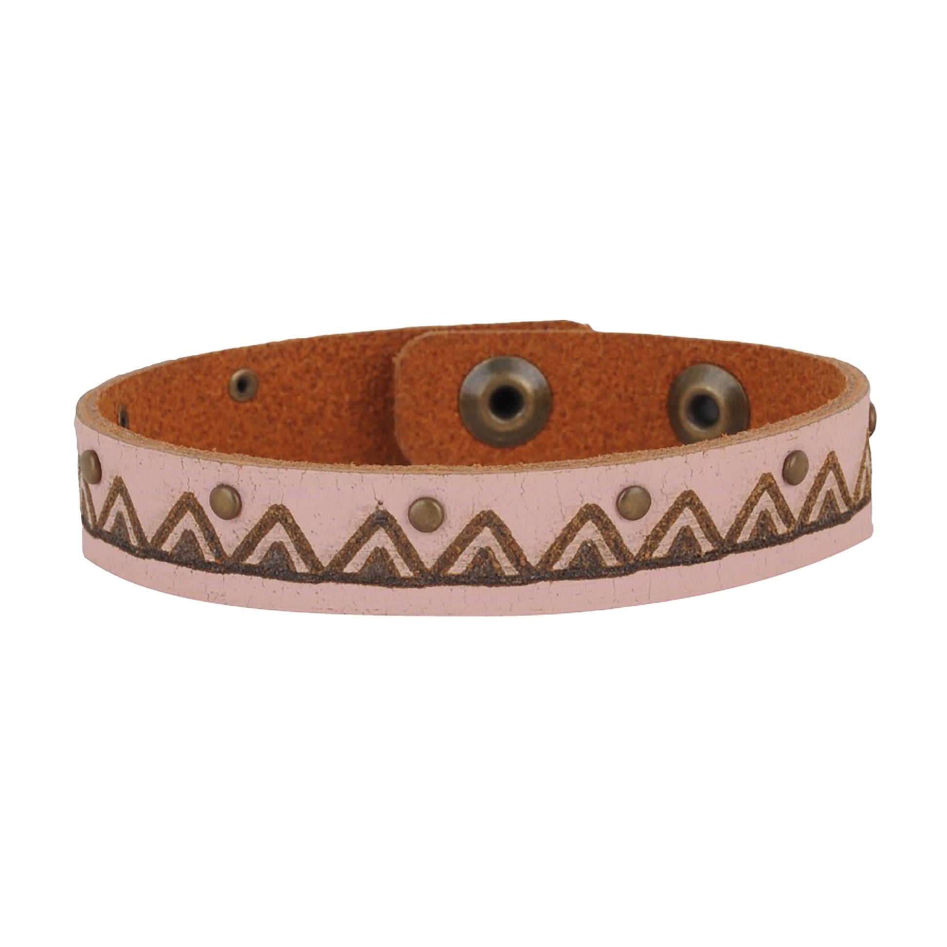 2131-PINK 2131 - Mountain Studded Bracelet - Wholesale Bracelet - Most Wanted USA