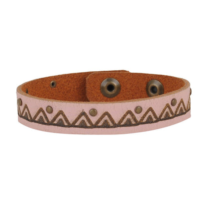2131-PINK 2131 - Mountain Studded Bracelet - Wholesale Bracelet - Most Wanted USA