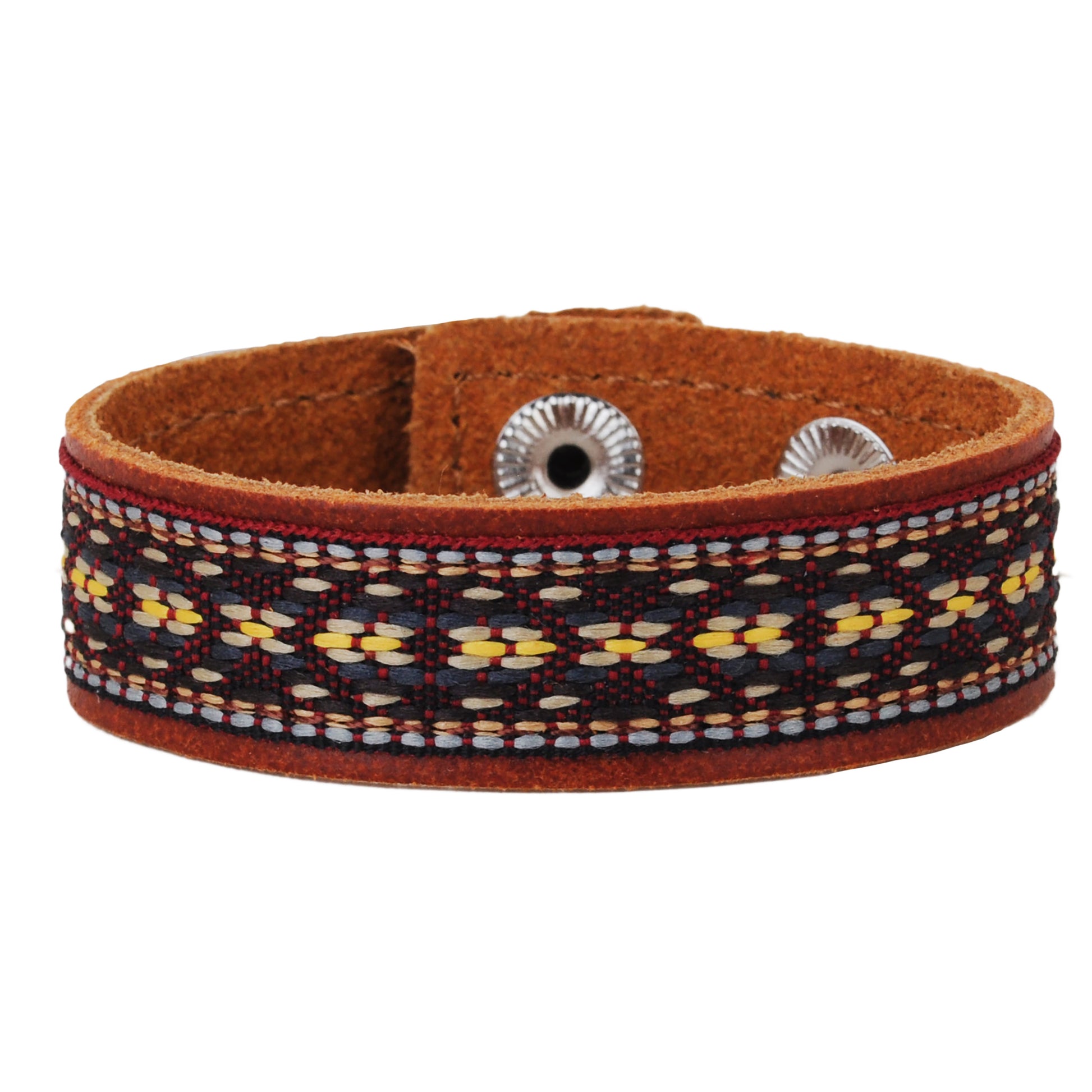 2132-TAN 2132 - Embroidered Bracelet - Wholesale Bracelet - Most Wanted USA