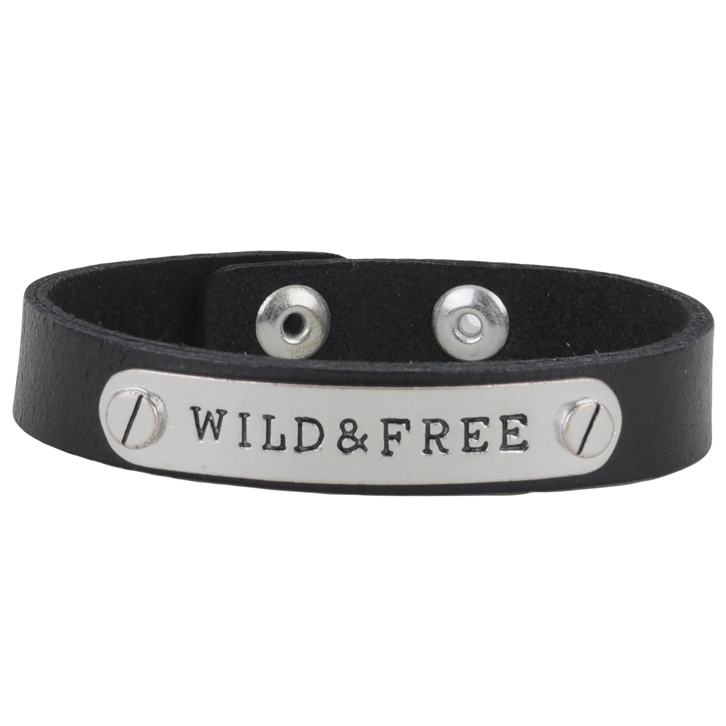 2139-BLACK 2139 - Wild and Free B/W Bracelet - Wholesale Bracelet - Most Wanted USA