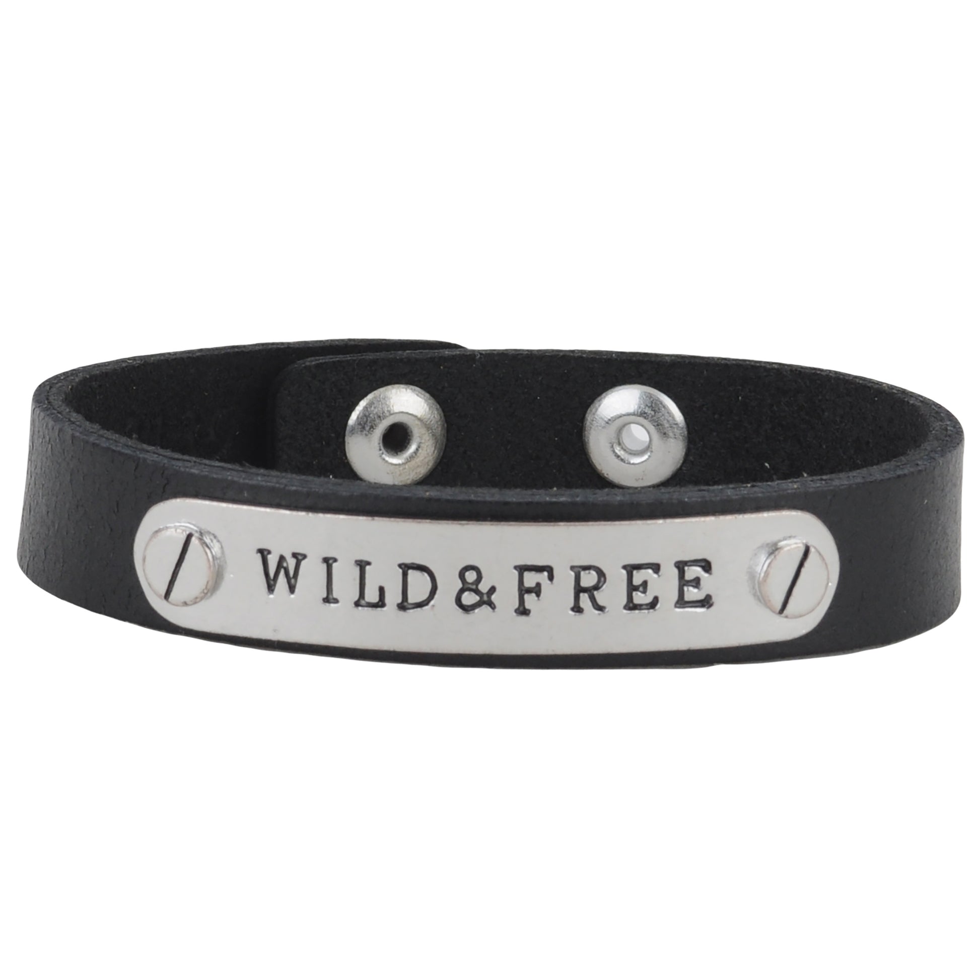 2139-BLACK 2139 - Wild and Free B/W Bracelet - Wholesale Bracelet - Most Wanted USA