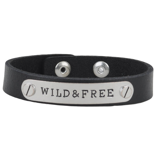 2139-BLACK 2139 - Wild and Free B/W Bracelet - Wholesale Bracelet - Most Wanted USA