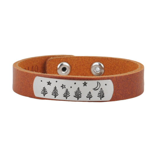 2140-TAN 2140 - Forest Tree Bracelet - Wholesale Bracelet - Most Wanted USA