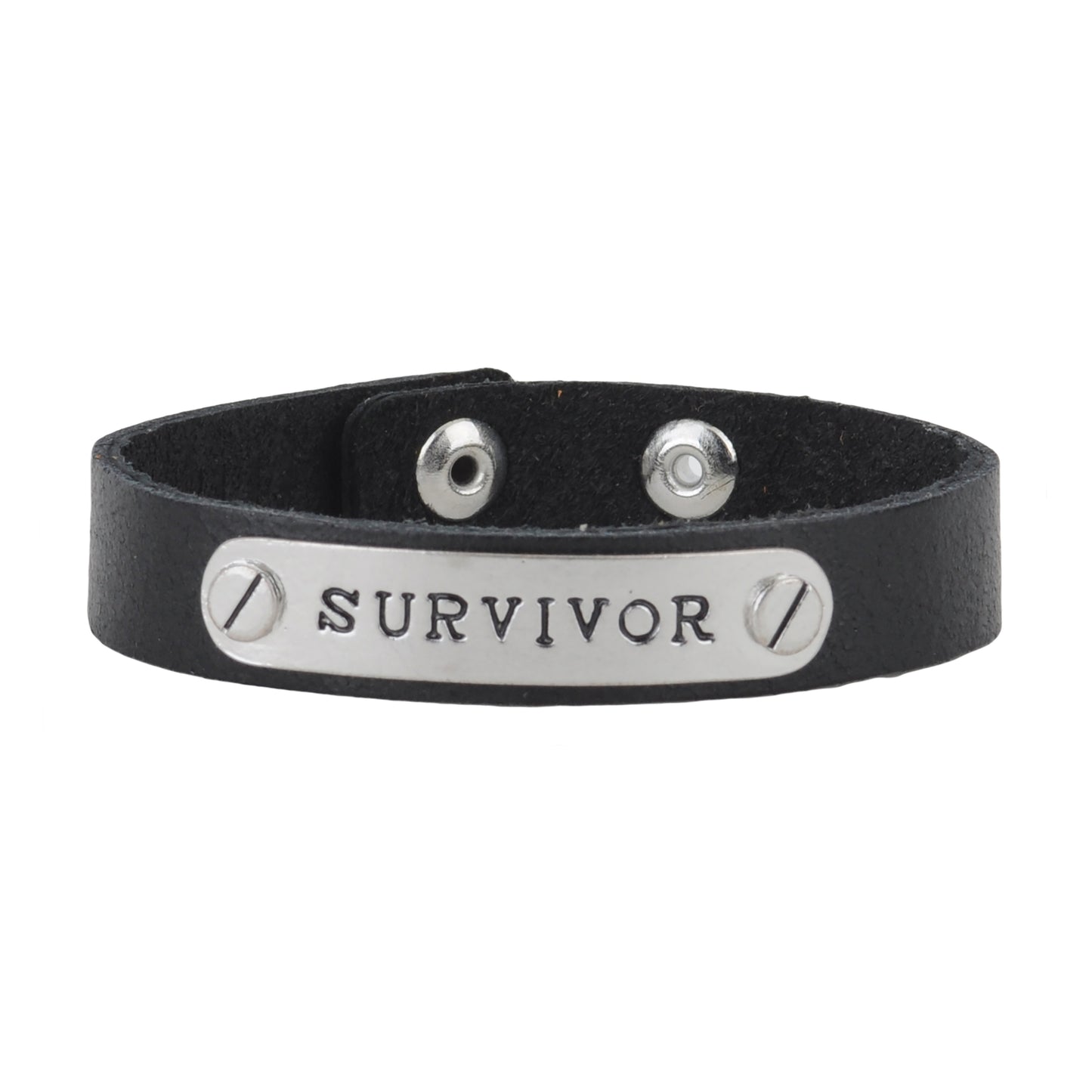 2144-BLACK 2144 - Survivor Bracelet - Wholesale Bracelet - Most Wanted USA
