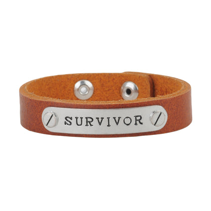 2144-TAN 2144 - Survivor Bracelet - Wholesale Bracelet - Most Wanted USA