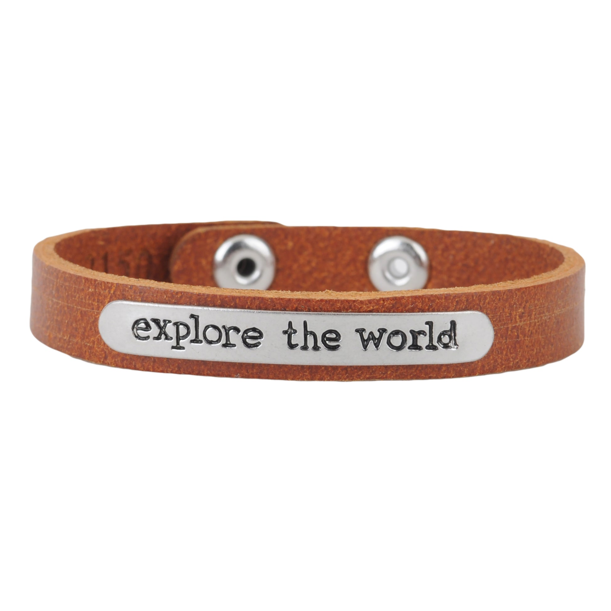2150-TAN 2150 - Explore the World Bracelet - Wholesale Bracelet - Most Wanted USA