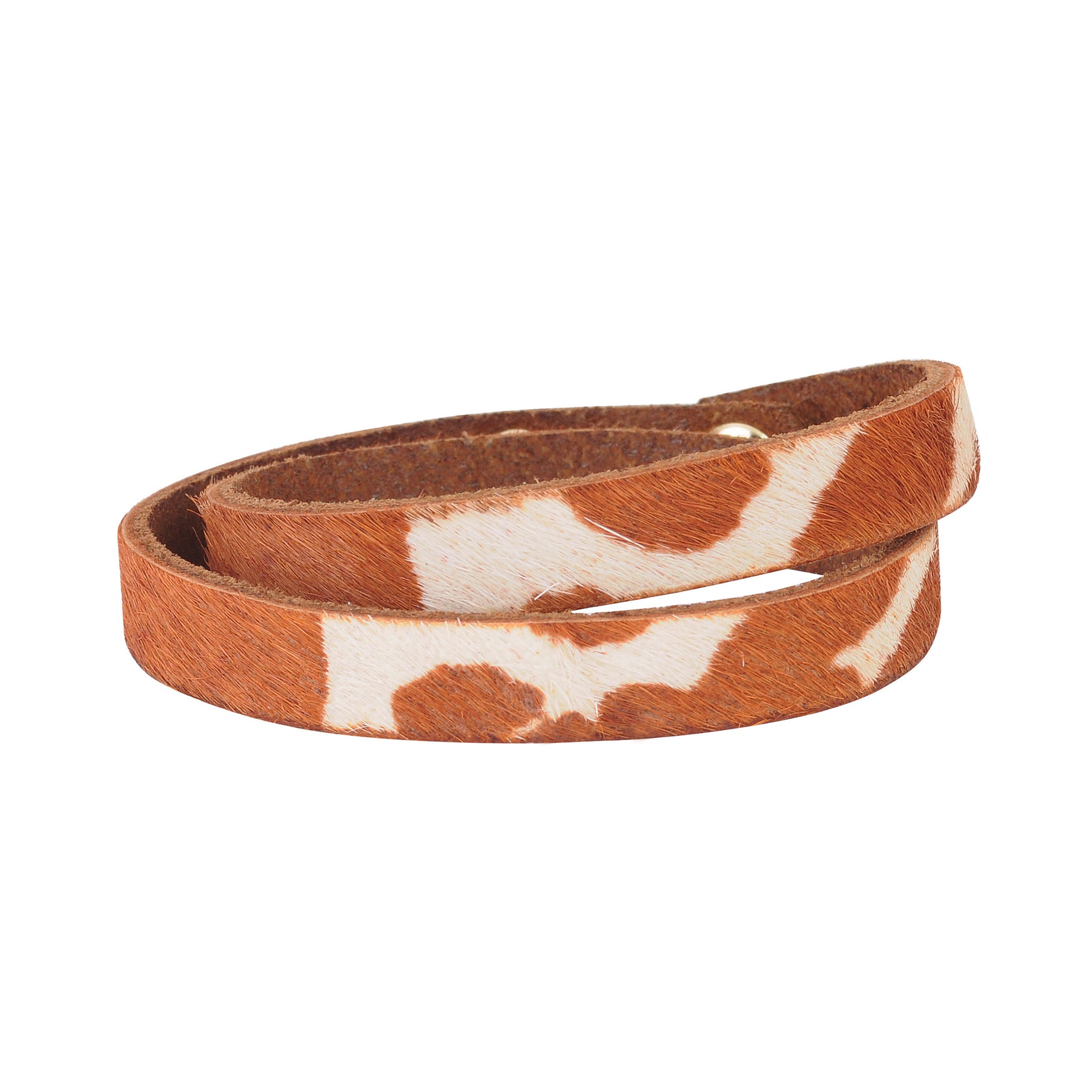 2159 - The Calf Skin Double Wrap Bracelet - Wholesale Bracelet - Most Wanted USA