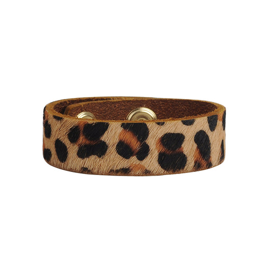 2163 - The Leopard Medium Cuff - Wholesale Bracelet - Most Wanted USA